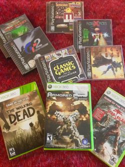 Select a game 📀🎮😎6 Playstation & 3 XBOX 360 Games /