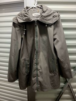 Calvin Klein Hooded Zip-Up Jacket