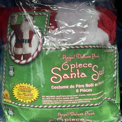 Santa Suit 6 Piece. Not Free Message For Price 