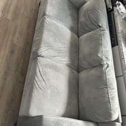 Couch, Grey Couch