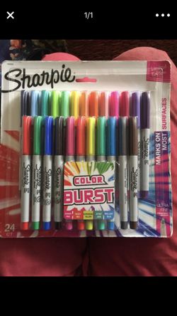 Ultra fine limited edition sharpie 24ct color burst