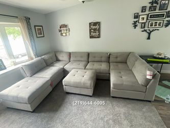 BRAND NEW GREY MODULAR SECTIONAL SAME DAY DELIVERY