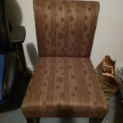 Covered living room chairs: 2