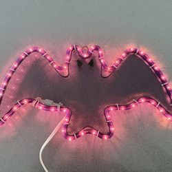 2002 Rope Light Bat Halloween Decor 