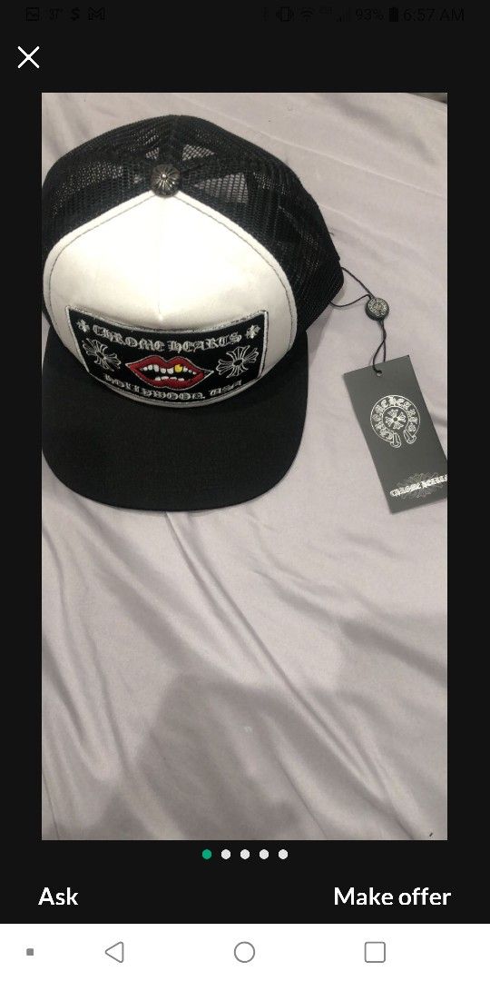 Chrome Hearts Trucker Hat (Retail $500)