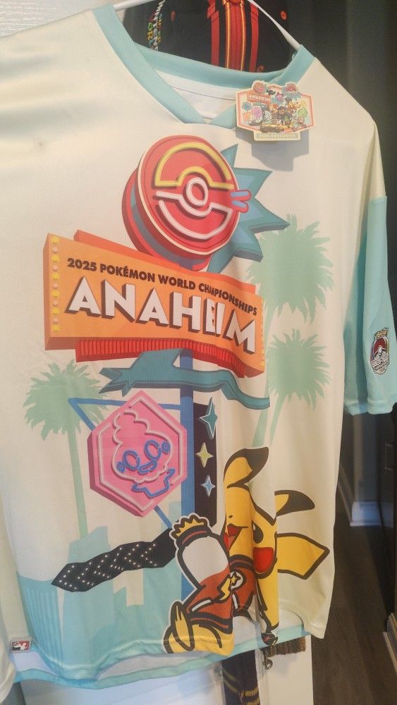 2025 Pokemon World Championship Anaheim Jersey 4XL (Read Desc.)