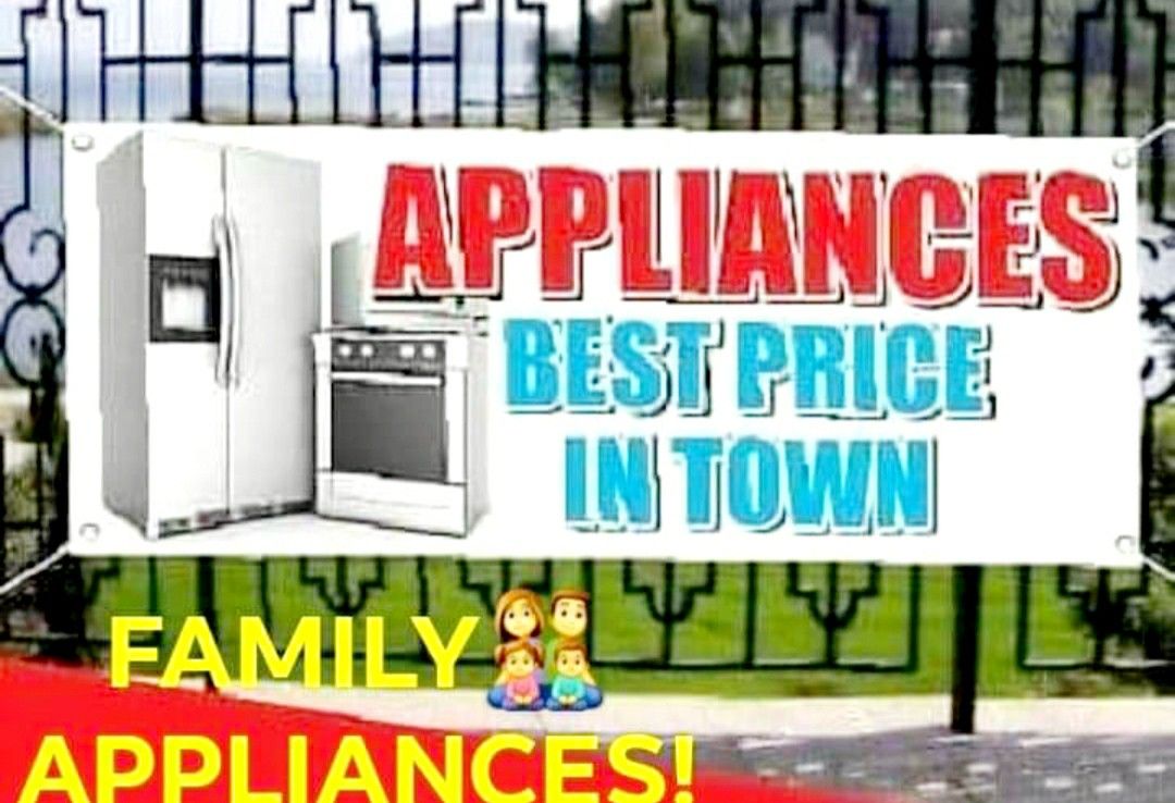 APPLIANCES 300 AND UP"" ALL NEW SCRATCH AND DENT "" IT'S A BUSINESS