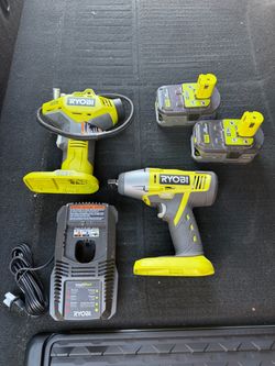 Ryobi Impact Wench & Pump