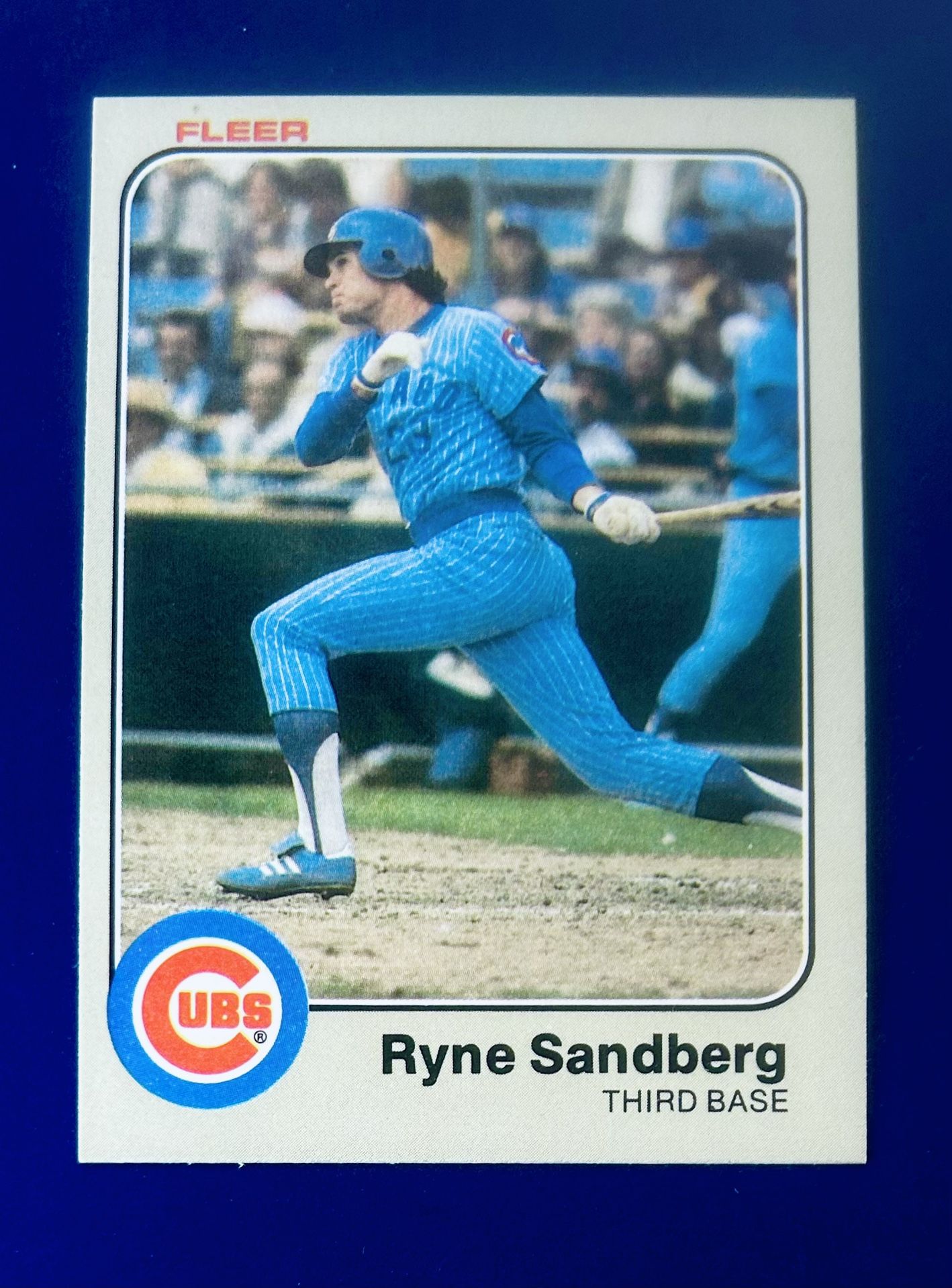 1983 Fleer Ryne Sandberg Rookie Baseball Card