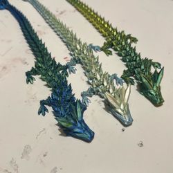 3d Printed Toy Dragons 