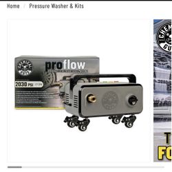 Chemical Guys Pressure Washer