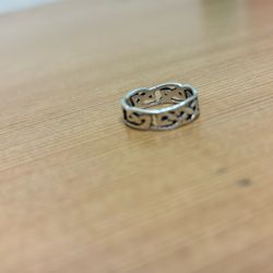 silver celtic ring