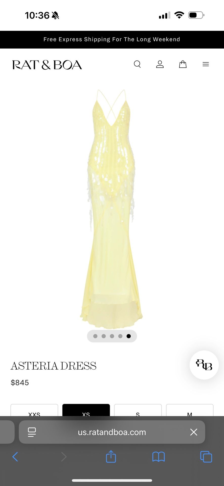 Rat & Boa Asteria Dress - www.joarbit.com