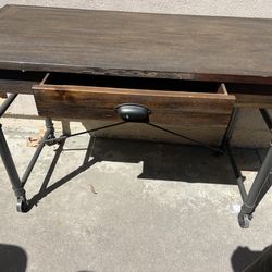 World market office table on wheels