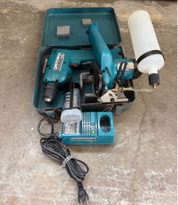 Tool set drill and saw