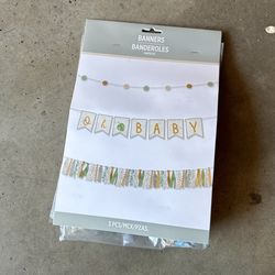 Baby Jungle Banner 