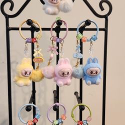 Labubu Keychains Key FOB  Yes They Are Available