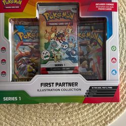 Pokemon first partner collection