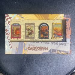 Disney Limited Edition Of 1000 Pin Set Of 4