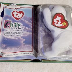 McDonald's Legends Chilly the Polar Bear Ty Beanie Baby