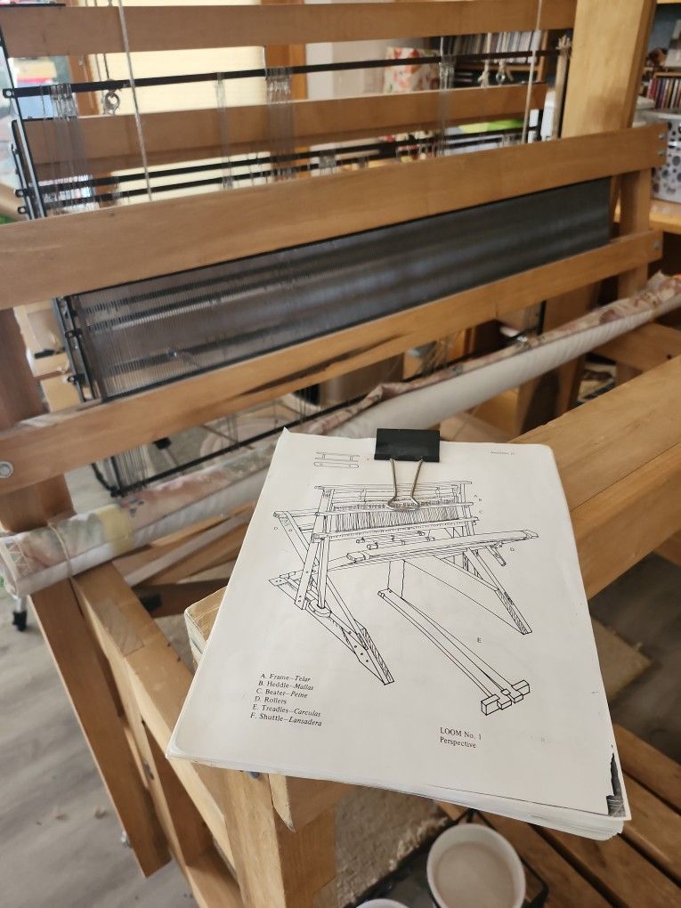 J Made Solid Wood Weaving Loom