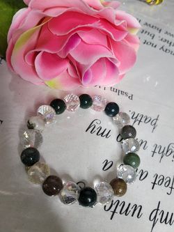 ETSY HANDMADE STRETCHABLE CRYSTAL HIGH QUALITY BRACELET