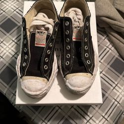 Maison Mihara Yasuhiro Hank OG Sole Canvas Low Black