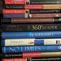 John Maxwell Books $7 - $10 Each