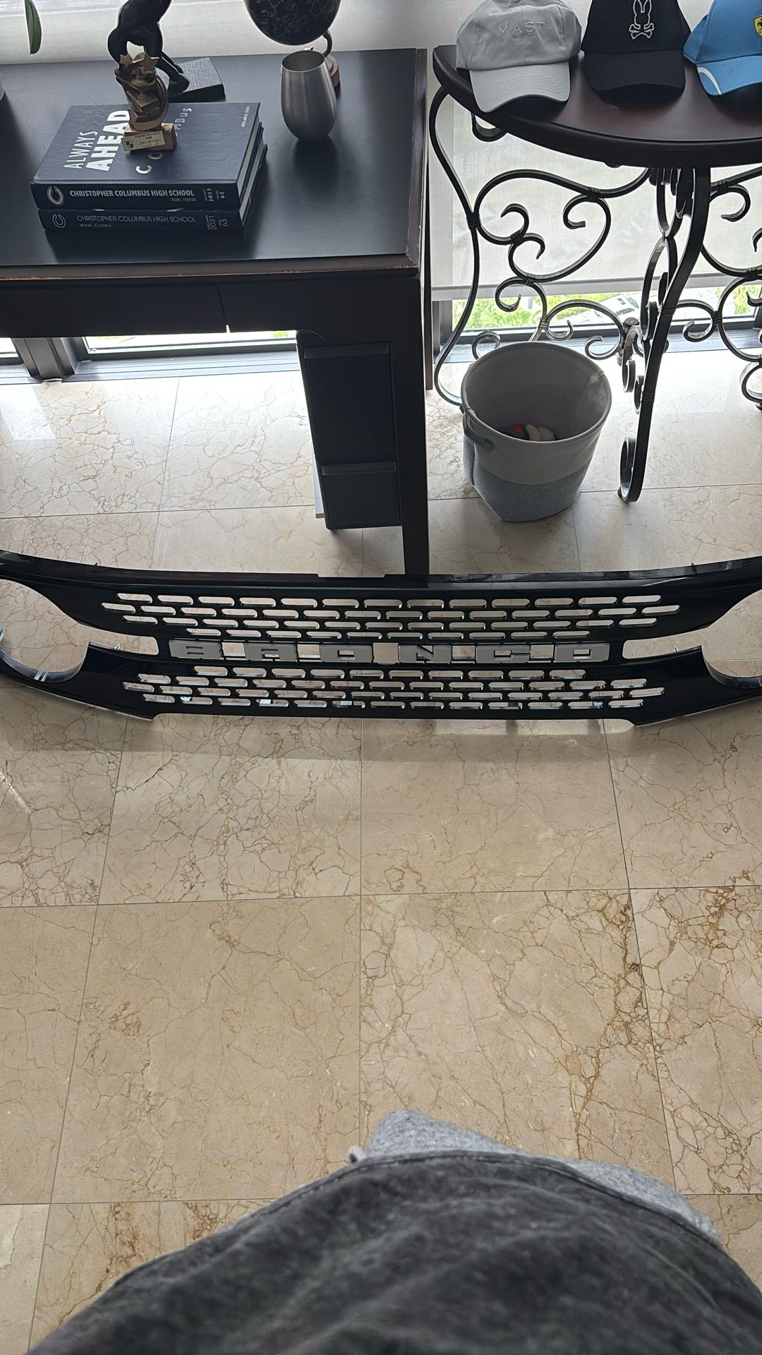 OEM Gloss Black Bronco Wild trek Grille
