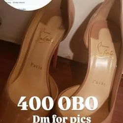 Authentic Christian Louboutin Red Bottom High Heels