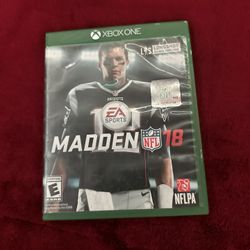 Xbox Game, Madden 18