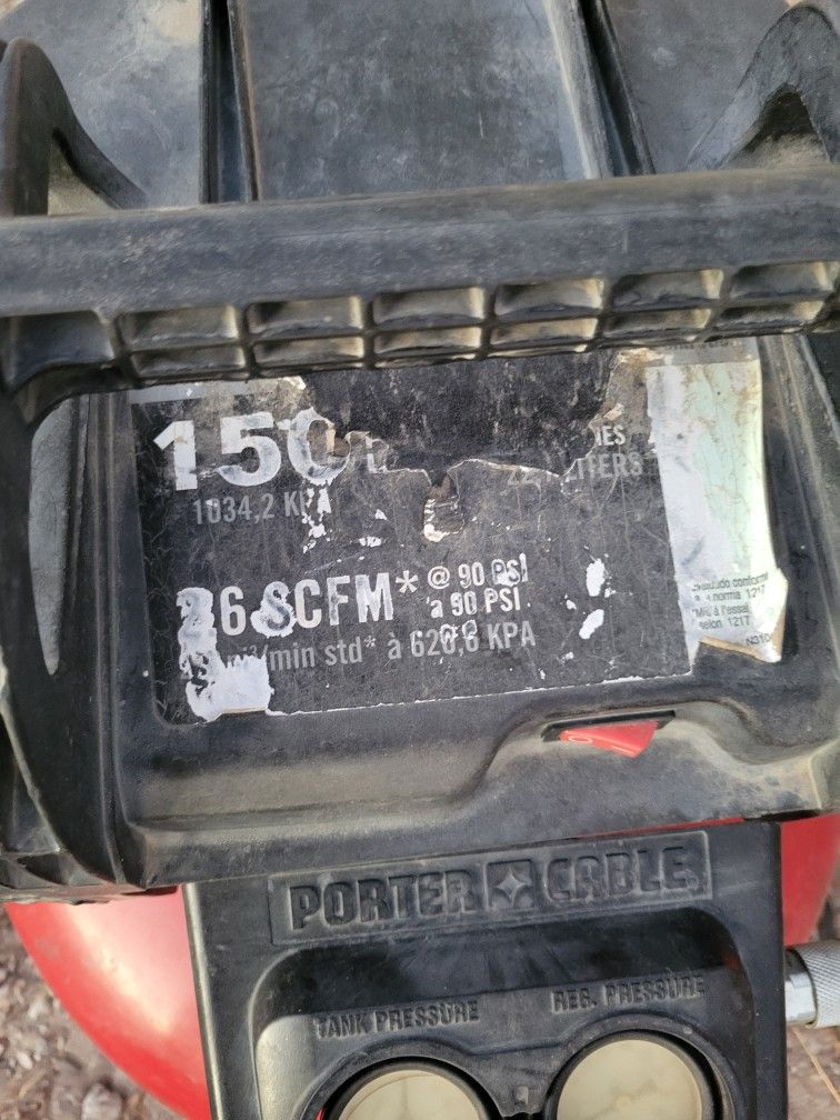 Porter Cable 6 Gallon Air Compressor