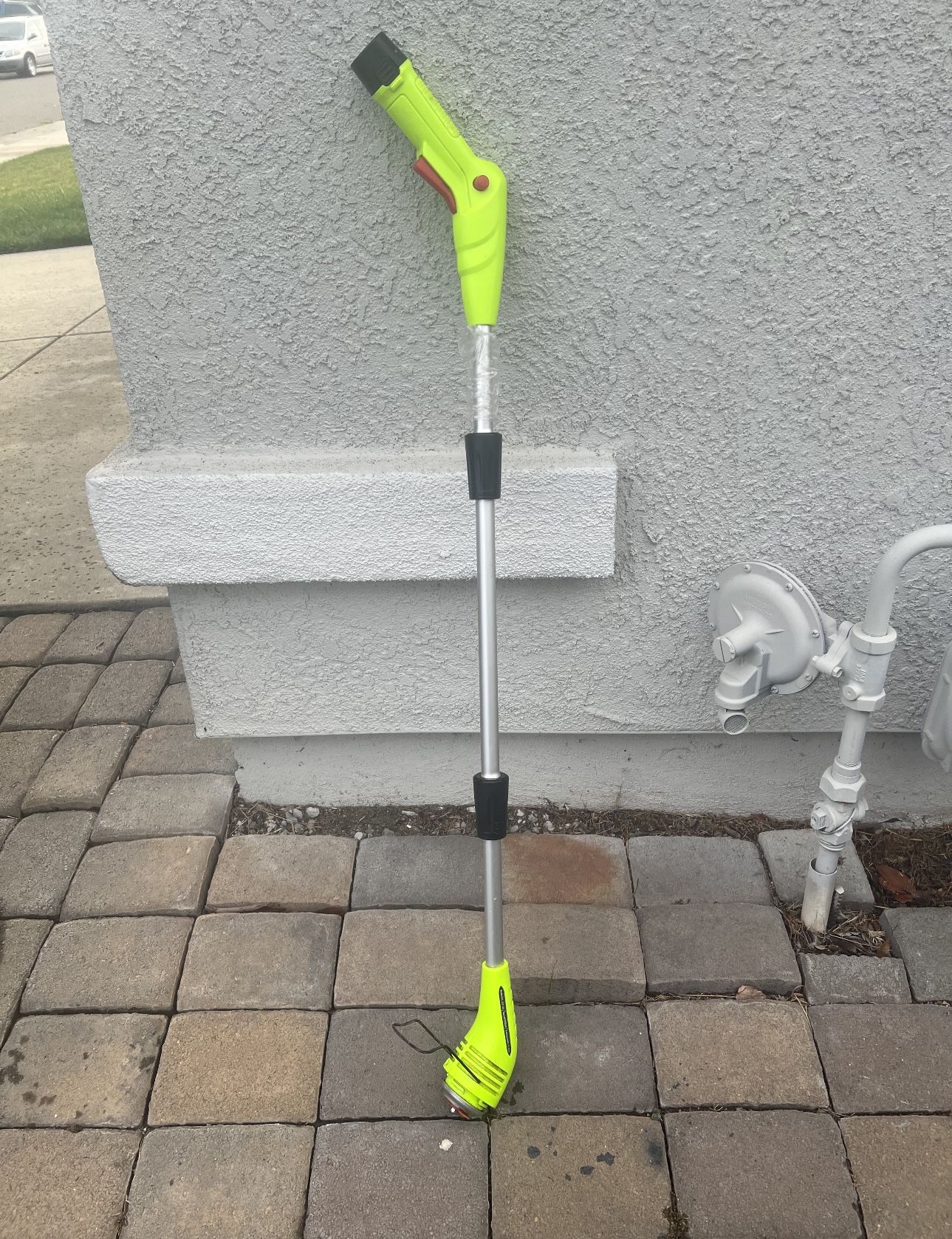 Aokia Electric Lawn Mower Charging Mowers Handheld Length Adjustable Cutter Cordless Garden Grass Cutter