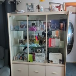 Off White China Cabinet