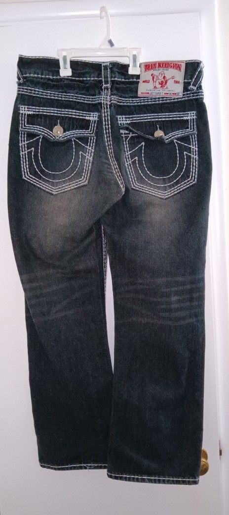 Brand New True Religion Section Joey Super T Men's Jeans RN#112790