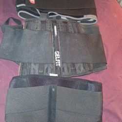 3 Back Support Braces 