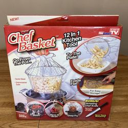 Chef Basket (12 In 1 Kitchen Tool) NEW