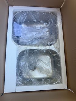 Stainless Steel Double Bowl Kitchen Sink