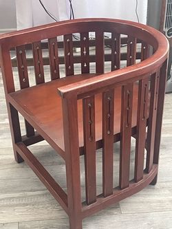 Wood chair