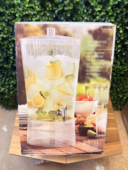 Tarhong Fizz 2.9-Gallon Acrylic Drink Dispenser