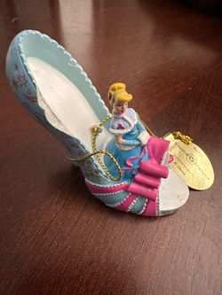 Disney Cinderella Decorative Shoe Figurine Ornament