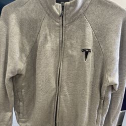 Medium tesla Zip Up Pull Over 