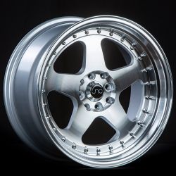 JNC010 Silver Machined Face Wheels - 15"-19"