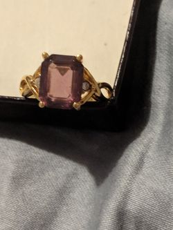 amethyst Fashion Ring Size 7