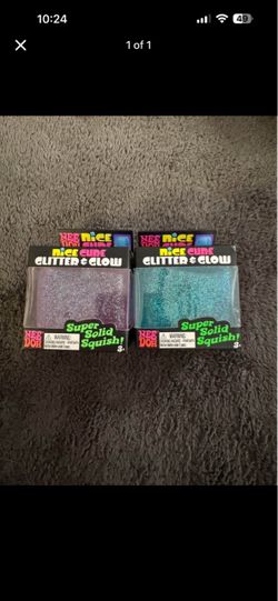 Needoh Glitter And Glow Cubes