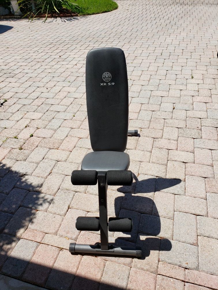 Multi Adjustable Weight Bench Golds Gym XR 5.9 for Sale in Pompano