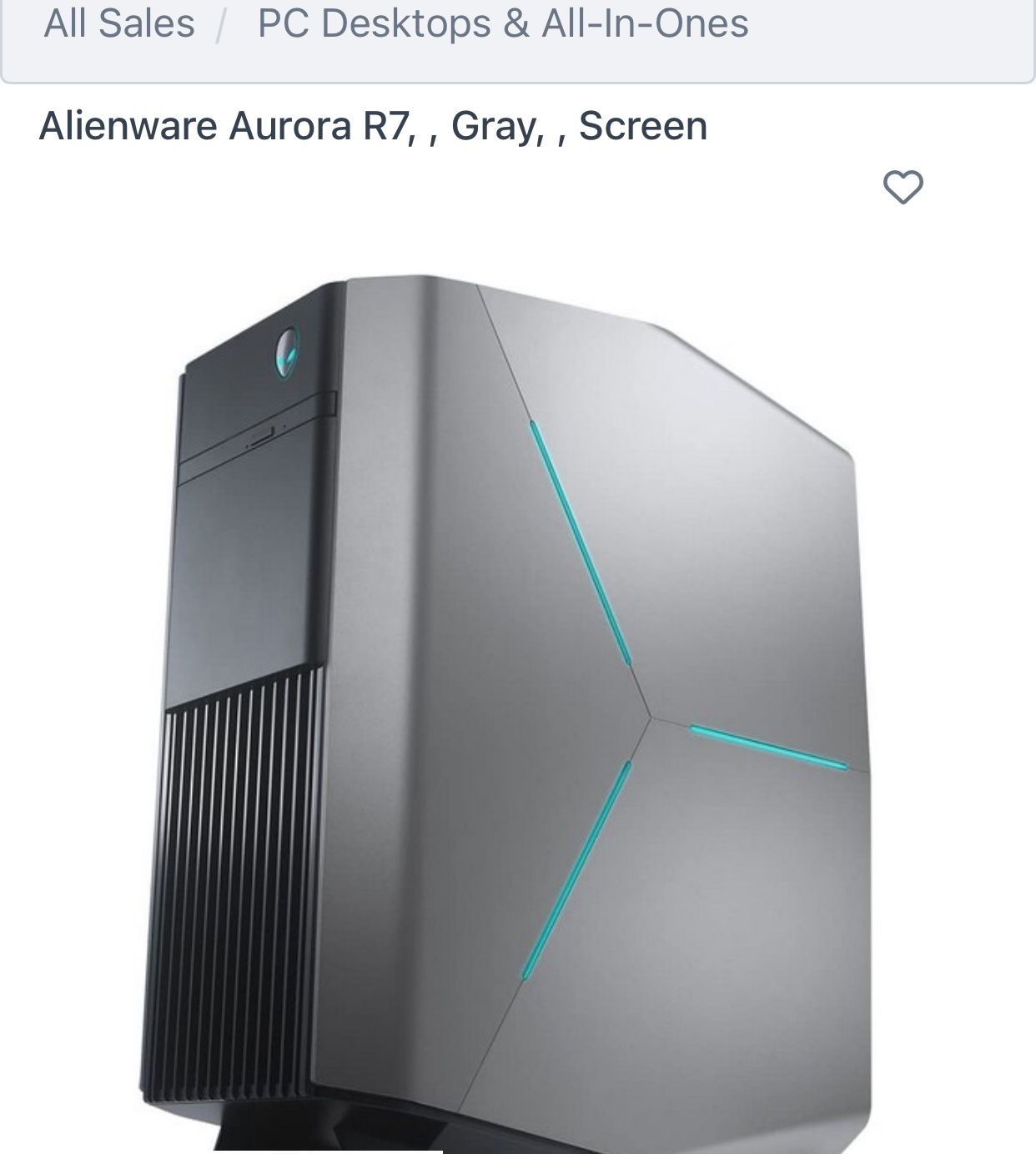 Alienware Aurora R7