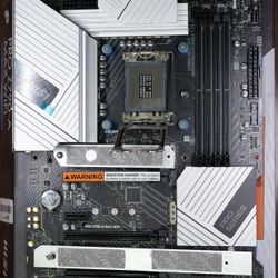 MSI PRO Z790-A MAX WiFi Motherboard and Intel Core i3-12100F