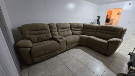 Sofa 5 puestos Microfibra