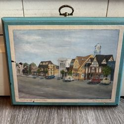 4x6” Vintage Print Of Kingsburg In Older Times